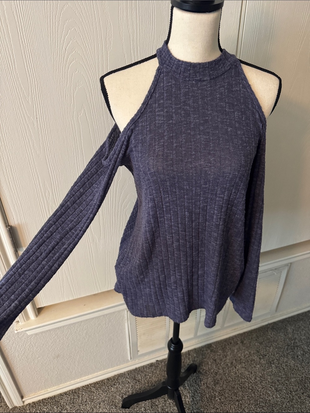 Dark blue Sleeveless Top